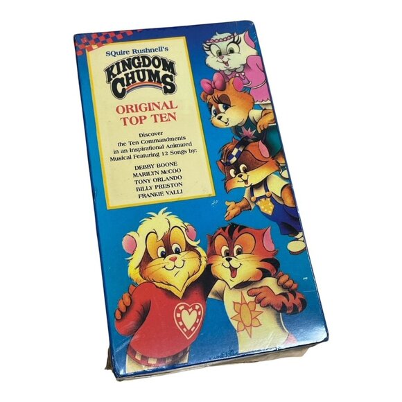 NOS Kingdom Chums Original Top Ten by SQuire Rushnell 1990 VHS Tape SEALED! - Picture 1 of 2